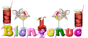 Gif animé bienvenue souris
